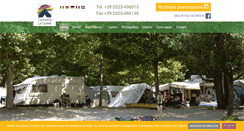 Desktop Screenshot of campinglaquiete.it